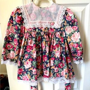vintage girls Easter dress 3T